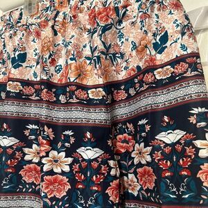 NWOT Floral Patterned Shorts